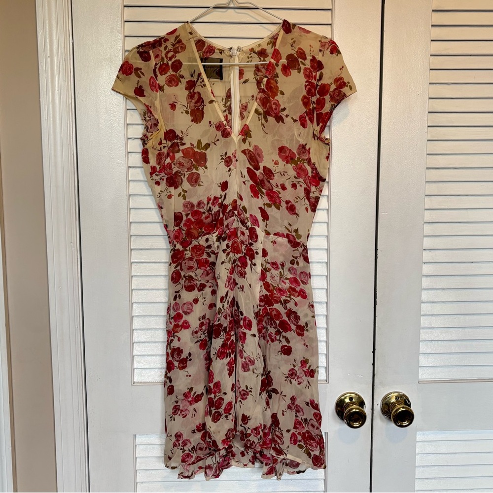 Reformation silk floral dress - Picture 3 of 7